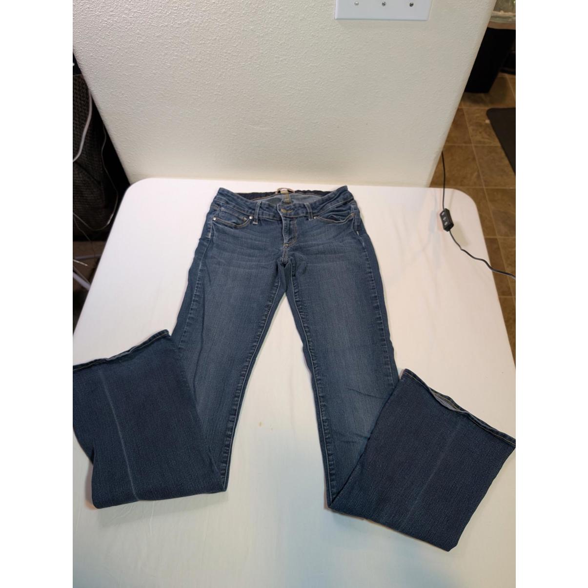 Paige Women's Size 27 Flare Jeans Blue Denim